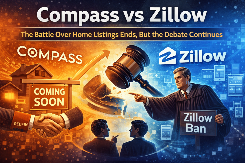 Compass vs Zillow: The Battle Over Home Listings Ends, But the Debate Continues
