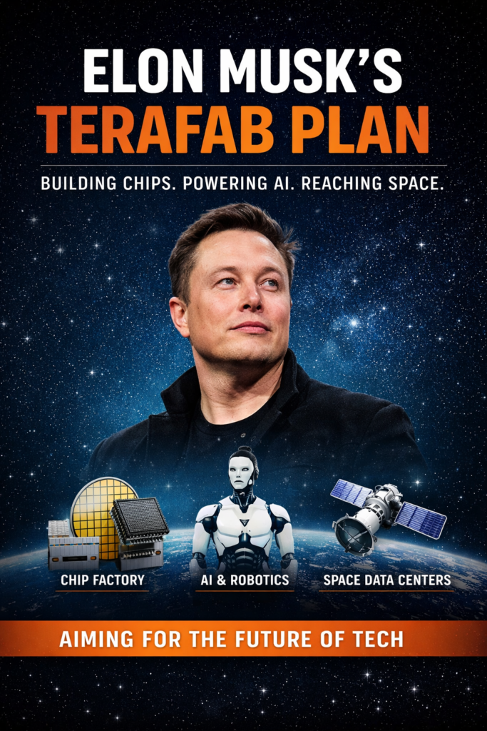 Elon Musk Unveils Terafab Plan to Manufacture Chips for AI and Space Systems