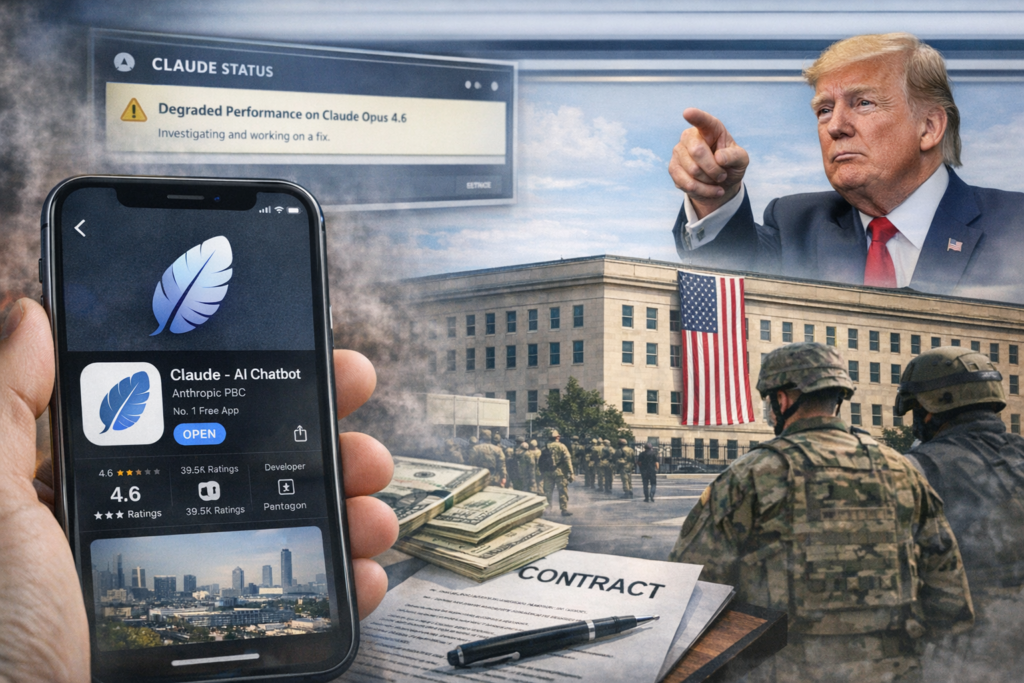 Claude AI Faces Glitches While Topping Apple’s App Store